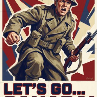 Lets Go Canada! – Canadian WWII Recruitment Poster