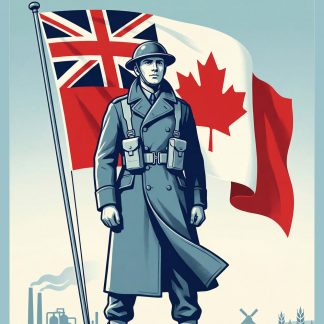 Canada Stands Ready – Canadian WWII Recruitment Poster