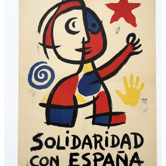 Aidez l'Espagne (Help Spain) Artist: Joan Miró (1937)