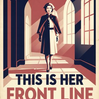 This Is Her Front Line — U.S. Nurse Corps WWII Recruitment Poster