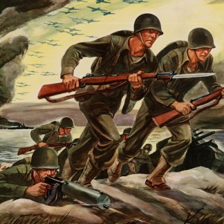 WWII War Bonds Poster - ATTACK ATTACK ATTACK